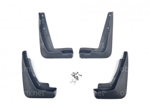 Бризковики BMW 3 Series E46 1999-2005, комплект 4шт.