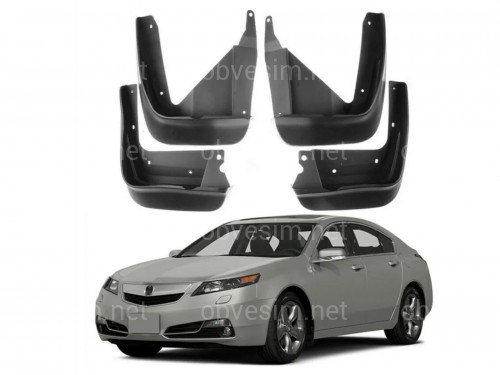 Бризковики Acura TL 2009-2013 комплект 4шт