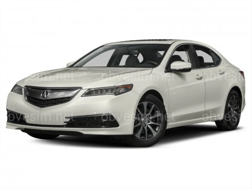 Бризковики Acura TLX-L 2016-2020 комплект 4шт