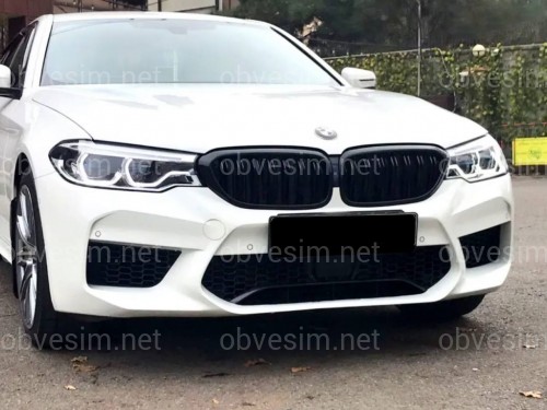 Передній бампер для BMW 5 Series G30 G31 2017-2020 у стилі M5