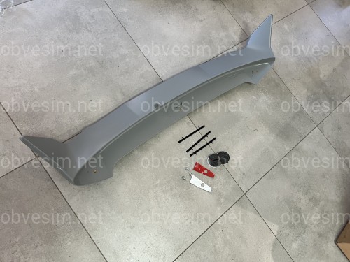 Спойлер на багажник Honda Jazz 3 / Fit 2014- ABS пластик під фарбування