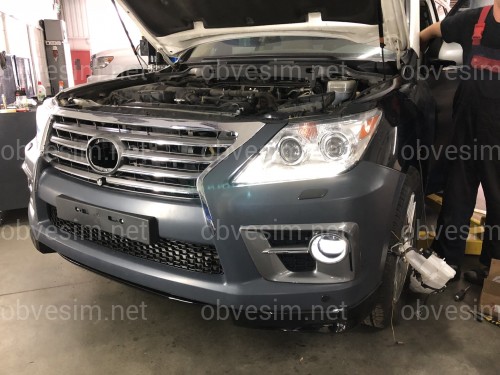 LED туманные фары Toyota Lexus комплект 2шт.