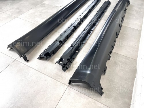 Накладки на пороги M-paket BMW X5 F15 / X5M F85 2013-2018