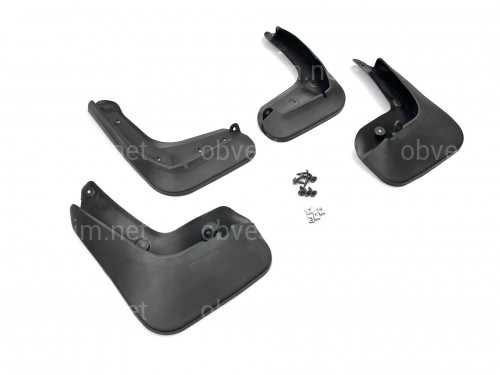 Бризковики Volkswagen Scirocco 2008-2014 до рестайлінгу, комплект 4шт.