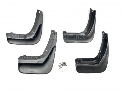 Бризковики Volkswagen Beetle 2011-2019, комплект 4 шт.