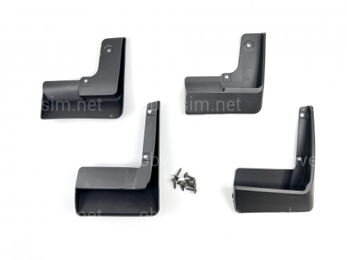 Бризковики Toyota Prius XW30 2009-2015, комплект 4шт.