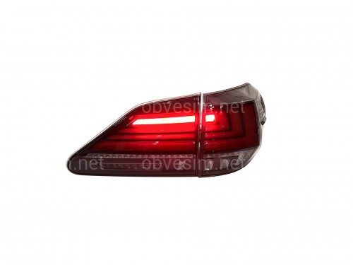 Задні ліхтарі Lexus RX 350 / 450h 2009-2015 у стилі рестайлінг 2020+ 4шт