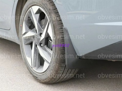 Бризковики Hyundai Elantra CN7 21+, комплект 4 шт.