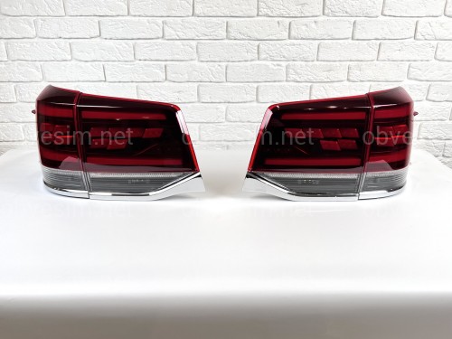 Задние фонари Toyota Land Cruiser 200 2016-2021