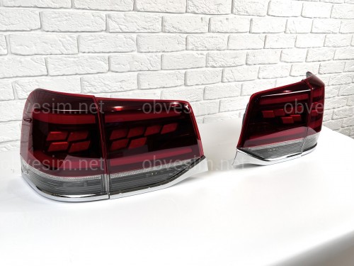Задние фонари Toyota Land Cruiser 200 2016-2021