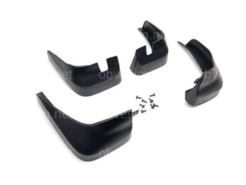 Бризковики Honda Jazz / Fit 2007-2009, комплект 4шт.