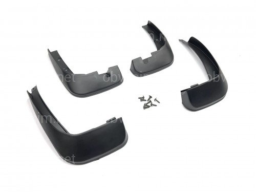 Бризковики Honda Jazz / Fit 2010-2013, комплект 4шт.