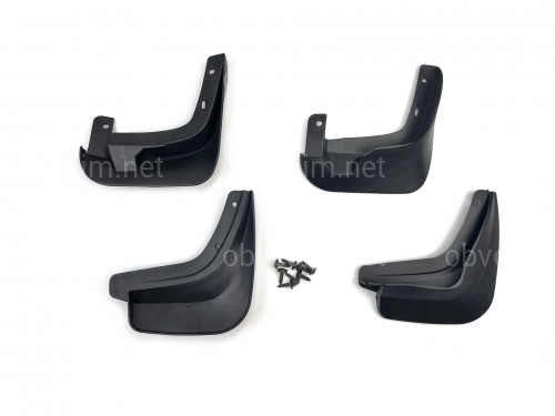 Бризковики Chevrolet Aveo ХЕТЧБЕК T255 2008-2012 комплект 4шт.