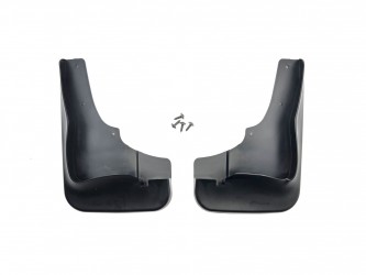 Бризковики передні Mitsubishi Outlander XL 2007-2012 під широкий поріг комплект 2 шт