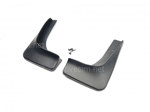 Бризковики задні Mitsubishi Outlander XL 2007-2012 комплект 2шт