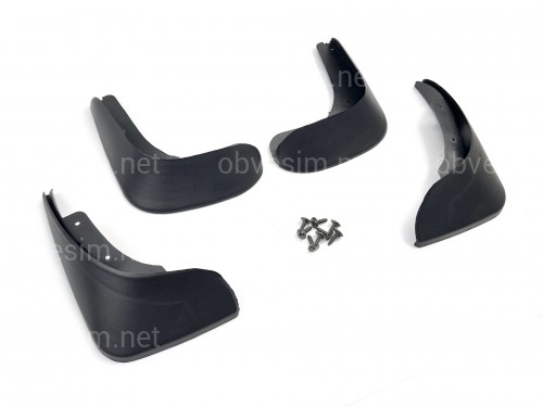 Бризковики Volkswagen Polo хетчбек 2004-2009 комплект 4шт.