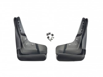 Бризковики передні Mercedes Benz ML W166 2012+/GLE W166 2015+ для авто з порогами 2 шт.