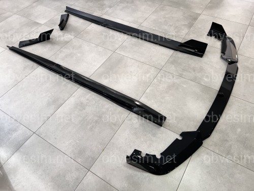 Комплект обвісу накладки бампера леза порогів для BMW X5M F95 2019-2022