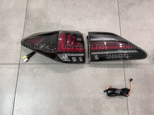 Задні ліхтарі Lexus RX 350 / 450h 2009-2015 у стилі рестайлінг 2020+ 4шт