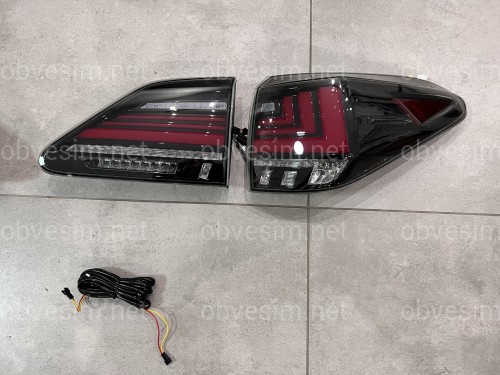 Задні ліхтарі Lexus RX 350 / 450h 2009-2015 у стилі рестайлінг 2020+ 4шт