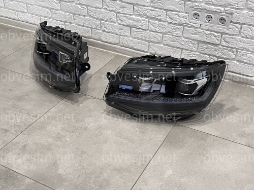 Full led фари стиль Multivan T6.1 2020+ для T6 2016-2019 (ліва+ права) комплектні з блоками