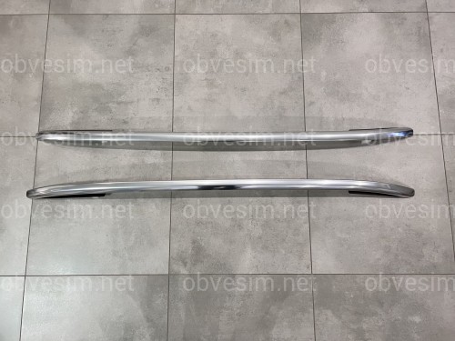 Рейлінги на дах OEM Porsche Cayenne 958/Volkswagen Touareg 2010-2018 алюміній 2шт. колір срібло