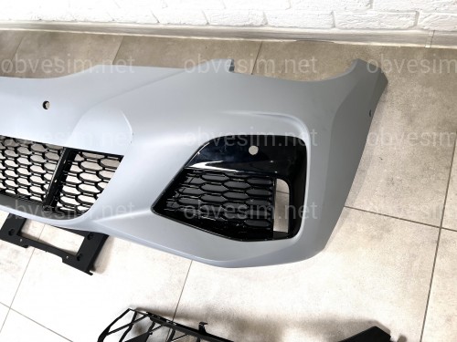 Передній бампер M paket BMW 3 series G20 G21 2019-2022