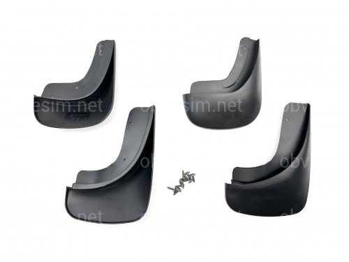 Бризковики Audi A4 B6 2001-2008 комплект 4 шт