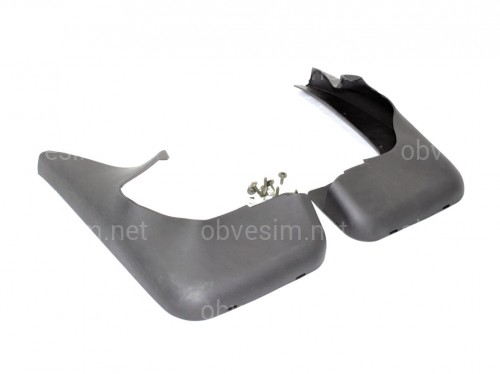 Бризковики передні під поріг BMW X5 E53 1999-2006, комплект 2 шт.