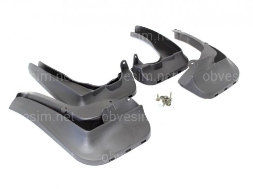 Бризковики BMW 3 Series F30 2012-2018 комплект 4 шт.