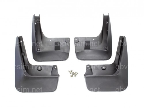 Бризковики BMW 5 Series E60 2004+ комплект 4 шт.