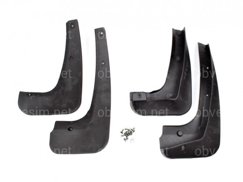 Бризковики BMW X3 2007-2010 комплект 4 шт.