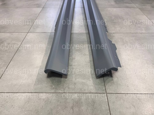 Накладки на пороги M-paket BMW 3 series F30 / F31 2012-2018