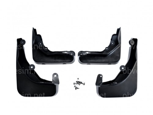 Бризковики Mercedes Benz W212 2013-2016 комплект 4шт