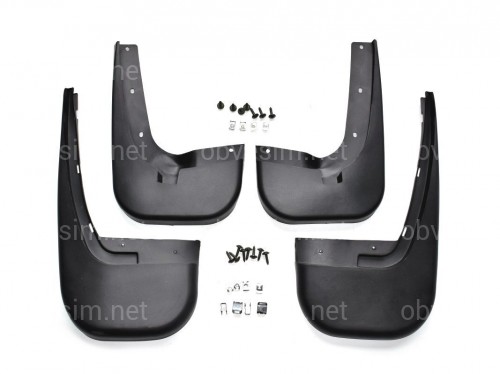 Бризковики Mercedes-Benz Vito W639 2010-2015 комплект 4шт