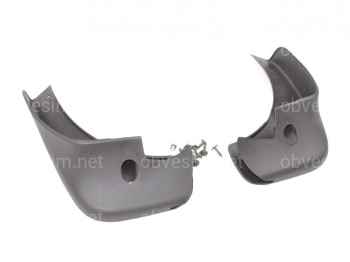 Бризковики передні для Nissan Qashqai 2007–2012, комплект 2 шт
