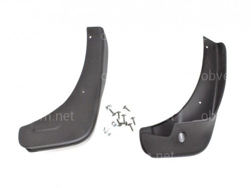 Бризковики передні для Nissan Qashqai 2007–2012, комплект 2 шт