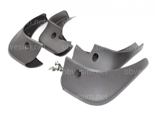 Бризковики Nissan Qashqai 2007-2012 комплект 4 шт.
