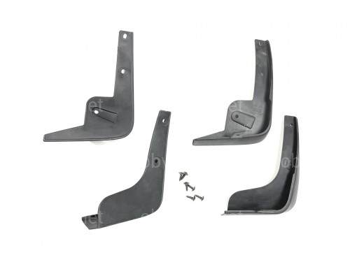 Бризковики Nissan Tiida седан / хетчбек 2006-2013 комплект 4шт.