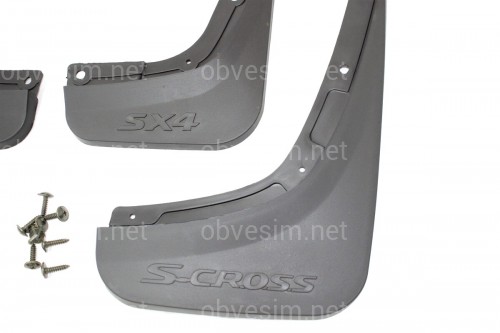 Бризковики Suzuki SX4 2013-2022 комплект 4 шт.