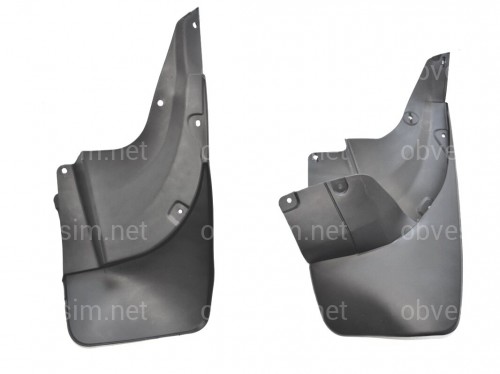 Бризковики задні Toyota Land Cruiser Prado 150 2009-2022 комплект 2 шт.