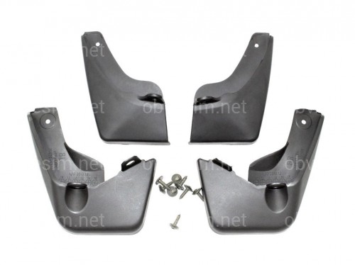 Бризковики Toyota Yaris 2011-2015 комплект 4 шт.