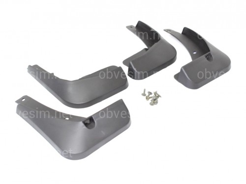 Бризковики Volkswagen Golf 7 2012-2020, комплект 4 шт.