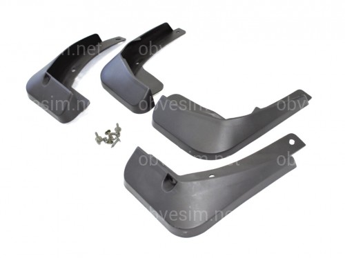 Бризковики Volkswagen Golf 7 2012-2020, комплект 4 шт.