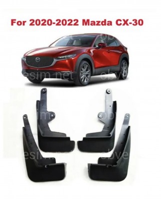 Бризковики  Mazda CX-30 2019+, комплект 4шт.