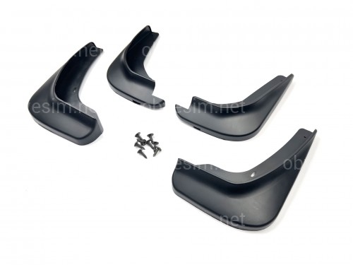 Бризковики Ford Mondeo седан 2007-2013, комплект 4шт.