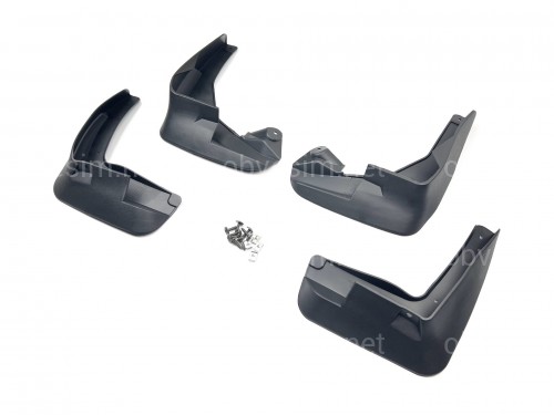 Бризковики Renault Latitude 2010-2015, комплект 4шт.
