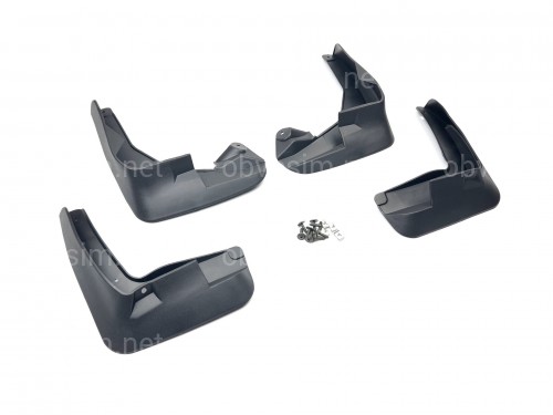 Бризковики Renault Latitude 2010-2015, комплект 4шт.