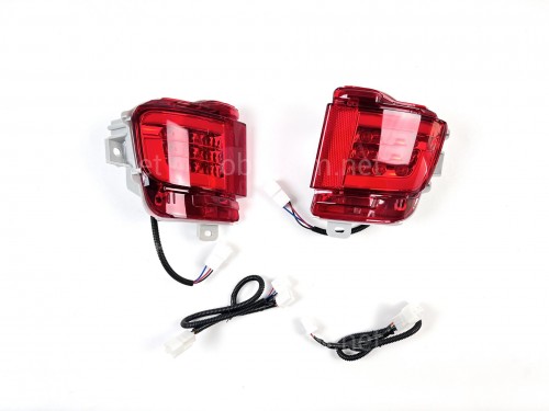 LED задні габарити (туманки) Toyota Land Cruiser 200 2015-2022 червоні, 2шт.