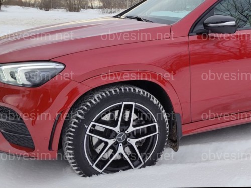 Бризковики Mercedes GLE C167 2019+ AMG БЕЗ ПІДНІЖКИ, КРІМ AMG 53 63s! комплект 4 шт.
